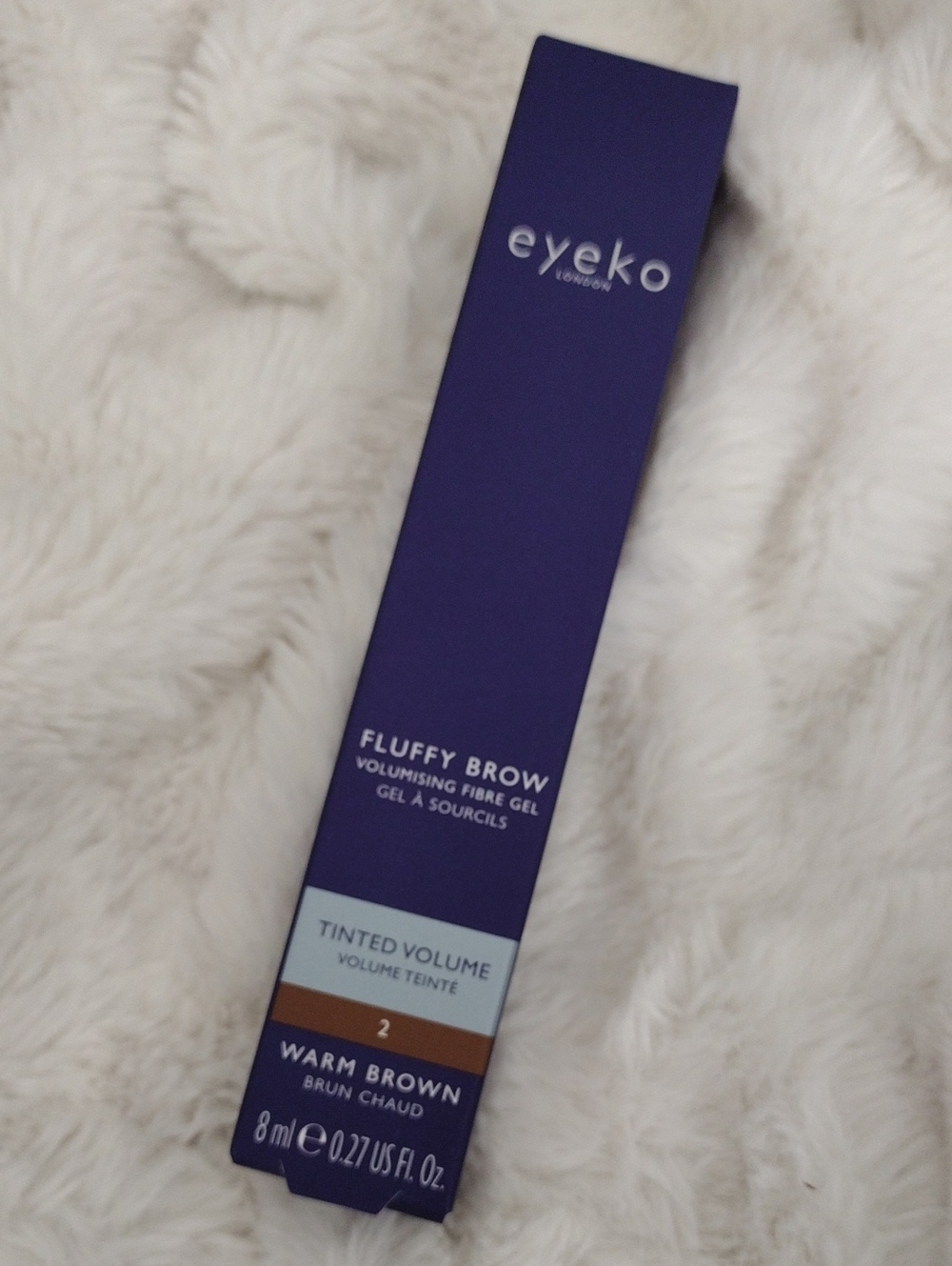 Eyeko Fluffy Brow Volumizing Gel in Warm Brown - Picture 2 of 3